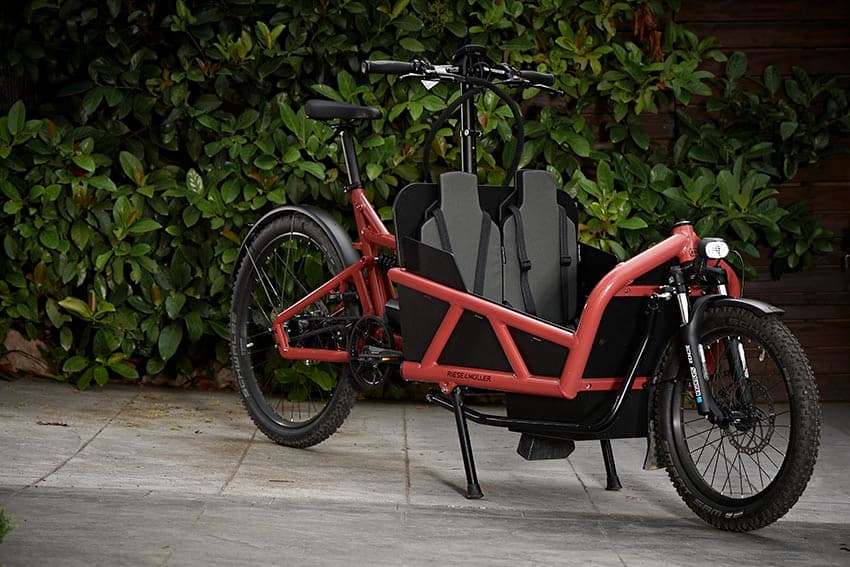 En esta configuración, la Load 60 ofrece espacio para dos niños