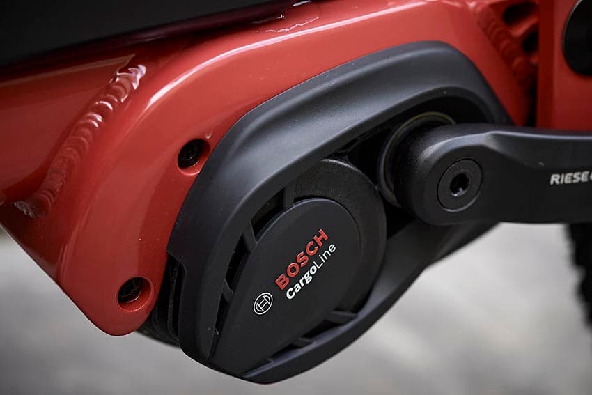 La Load 60 incorpora el motor Bosch Cargo Line Cruise, específico para e-cargo bikes